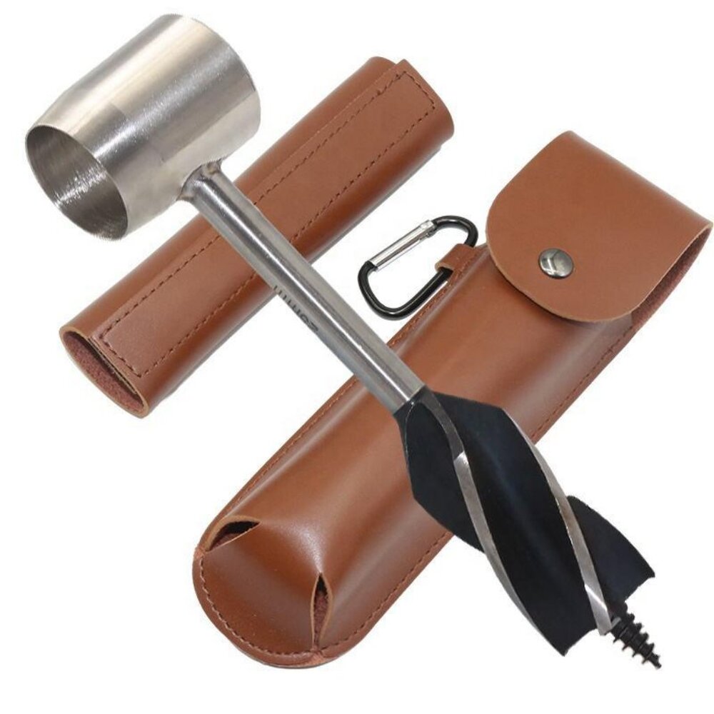 Multifunction Survival Settlers Tool Bushcraft Hand Auger Wrench Scotch Eye1Pack - Picture 4 of 8